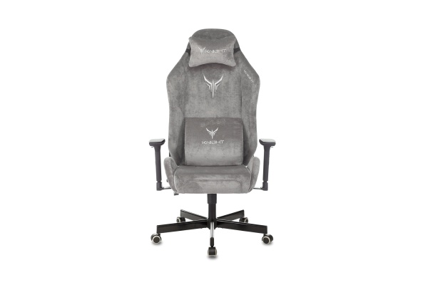 Кресло игровое Бюрократ Knight N1 серое